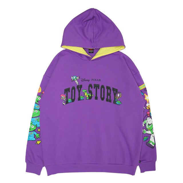 【ベビードール】ウッディ バズ・ライトイヤー ジェシー エイリアン 親子お揃い トイ・ストーリー 裏起毛パーカー 9980A メンズ レディース