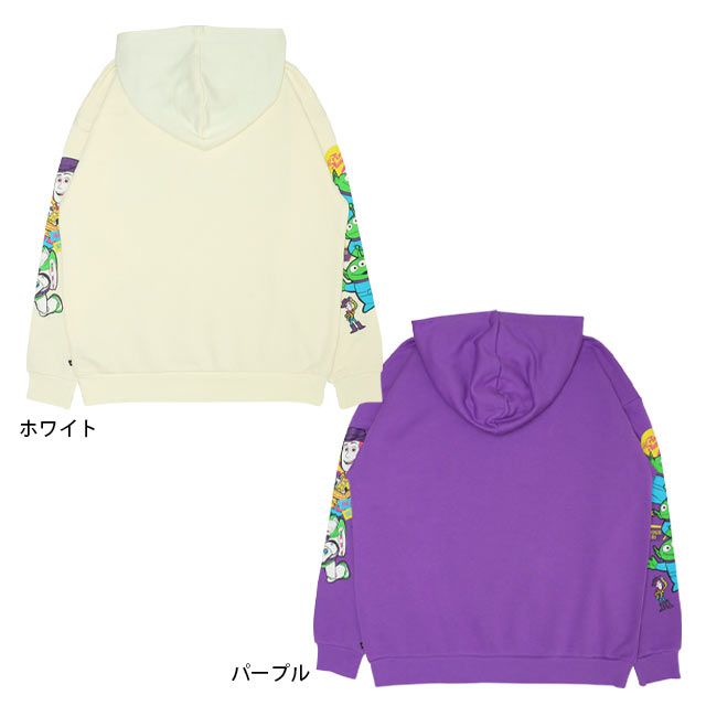 【ベビードール】ウッディ バズ・ライトイヤー ジェシー エイリアン 親子お揃い トイ・ストーリー 裏起毛パーカー 9980A メンズ レディース