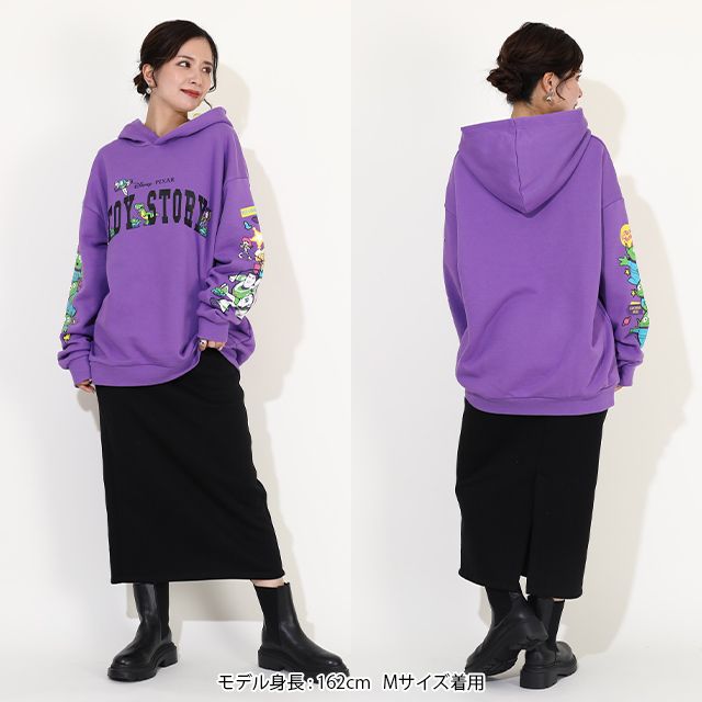 【ベビードール】ウッディ バズ・ライトイヤー ジェシー エイリアン 親子お揃い トイ・ストーリー 裏起毛パーカー 9980A メンズ レディース