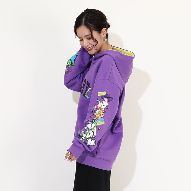 【ベビードール】ウッディ バズ・ライトイヤー ジェシー エイリアン 親子お揃い トイ・ストーリー 裏起毛パーカー 9980A メンズ レディース