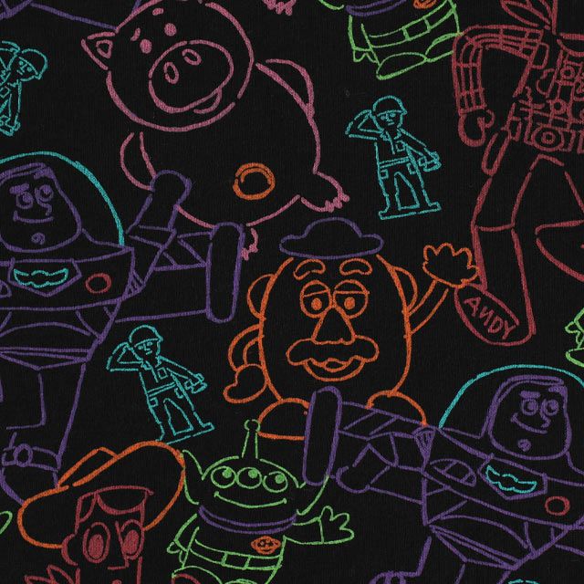 【ベビードール】トイ・ストーリー 親子お揃い 裏毛総柄トレーナー 9982K / ベビーサイズ キッズ リンクコーデ ペアルック 親子コーデ トップス 長袖 プルオーバー スウェット トレーナー