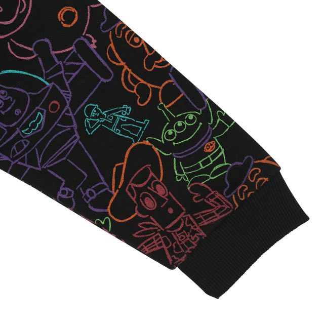 【ベビードール】トイ・ストーリー 親子お揃い 裏毛総柄トレーナー 9982K / ベビーサイズ キッズ リンクコーデ ペアルック 親子コーデ トップス 長袖 プルオーバー スウェット トレーナー