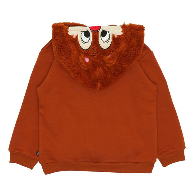 【ベビードール】デール なりきるフードボア裏起毛パーカー 9985K / ベビーサイズ キッズ トップス 長袖 ボア もこもこ 秋冬 仮装 コスチューム コスプレ