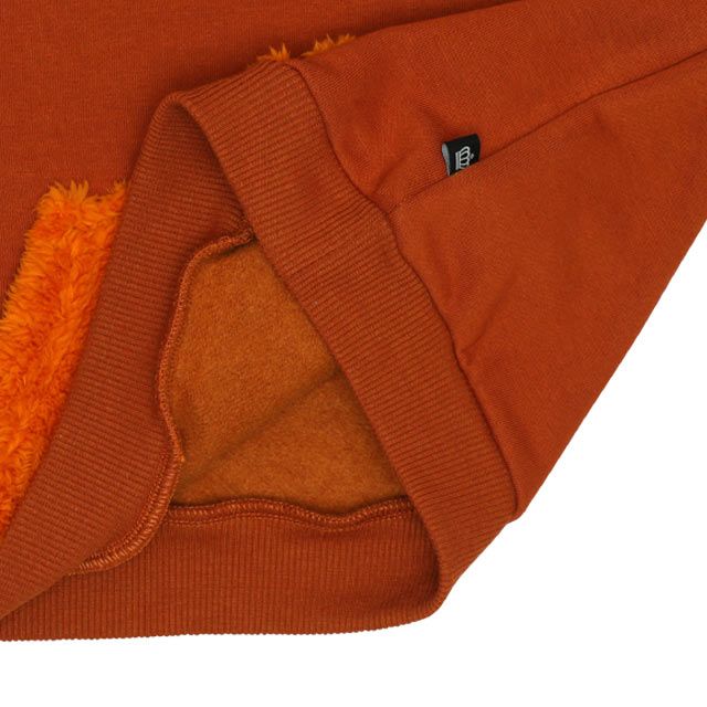 【ベビードール】デール なりきるフードボア裏起毛パーカー 9985K / ベビーサイズ キッズ トップス 長袖 ボア もこもこ 秋冬 仮装 コスチューム コスプレ