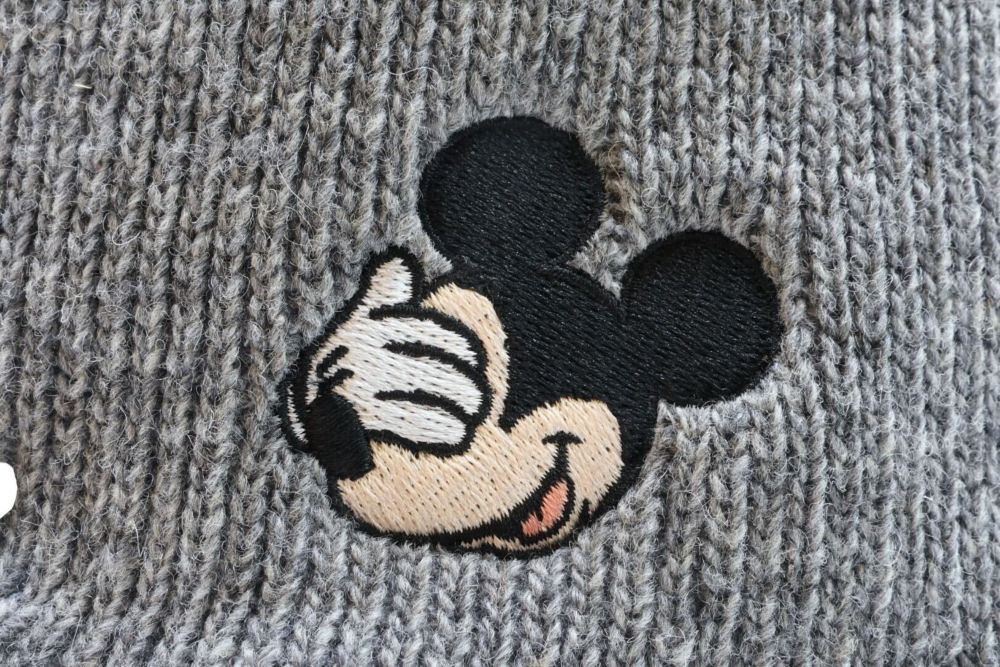 ミッキー　ニットキャップ　DMK-KNCP01