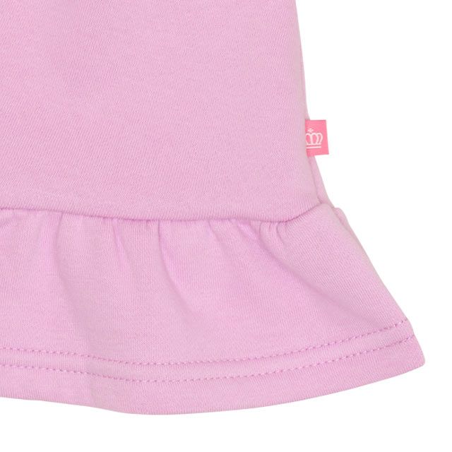 【ベビードール】アリエル プリンセス / フリル裏起毛ワンピース 9988K / キッズ ワンピ 長袖 スカート フード付き ボリューム袖 ウエストゴム入り ガーリー 秋冬