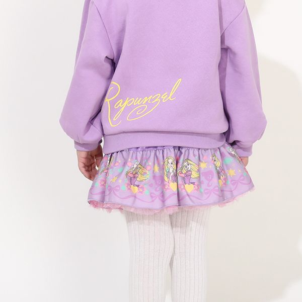 【ベビードール】ラプンツェル プリンセス / フリル裏起毛トレーナー 9989K ベビードール BABYDOLL ベビー キッズ 女の子 DISNEY★Collection