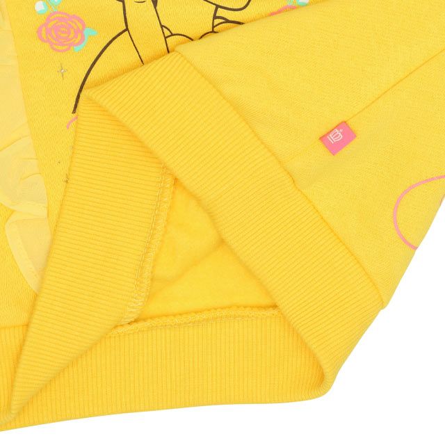 【ベビードール】ベル プリンセス / フリル裏起毛トレーナー 9989K / キッズ トップス 長袖 ボリューム袖 ガーリー 秋冬