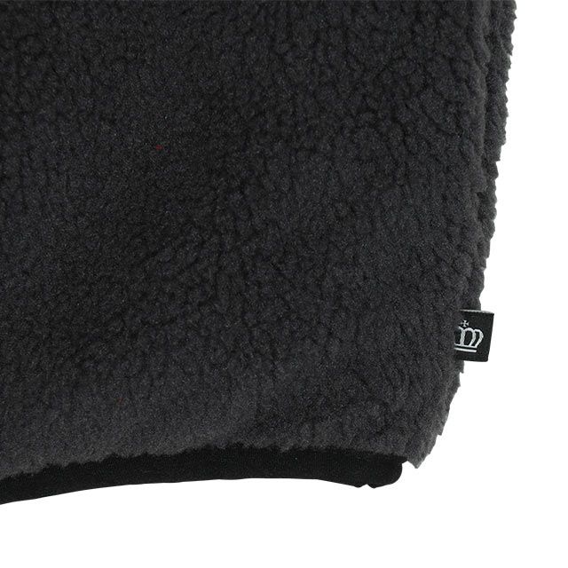 【ベビードール】ミッキー 中綿ボアブルゾン 9990K / ベビーサイズ キッズ トップス 長袖 アウター ブルゾン ジャケット 羽織 コート 秋冬 もこもこ 防寒