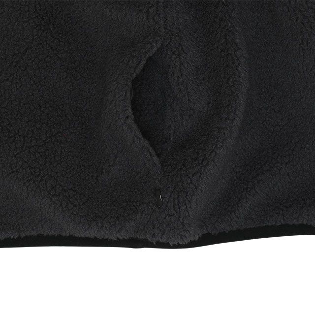 【ベビードール】ミッキー 中綿ボアブルゾン 9990K / ベビーサイズ キッズ トップス 長袖 アウター ブルゾン ジャケット 羽織 コート 秋冬 もこもこ 防寒