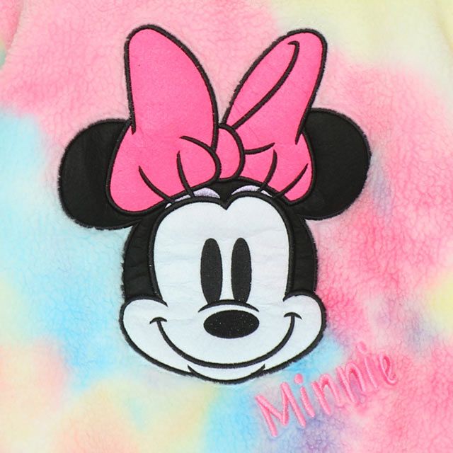 【ベビードール】ミニー 中綿ボアブルゾン 9990K / ベビーサイズ キッズ トップス 長袖 アウター ブルゾン ジャケット 羽織 コート 秋冬 もこもこ 防寒