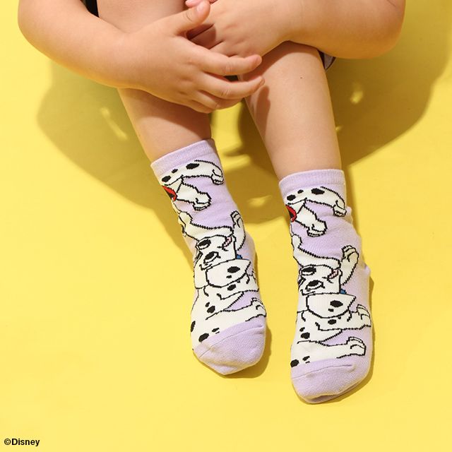 【ベビードール】１０１匹わんちゃん ソックスセット7089 / ベビーサイズ キッズ くつ下 靴下 3足セット 3足組み 3点セット プチプラ 10-13cm・13-16cm滑り止め付き