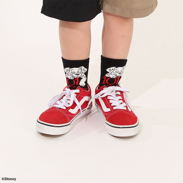 【ベビードール】１０１匹わんちゃん ソックスセット7089 / ベビーサイズ キッズ くつ下 靴下 3足セット 3足組み 3点セット プチプラ 10-13cm・13-16cm滑り止め付き