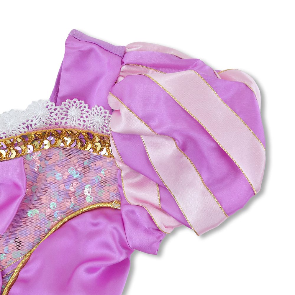 ラプンツェル キッズ用ドレス リボン 100 110 120 130