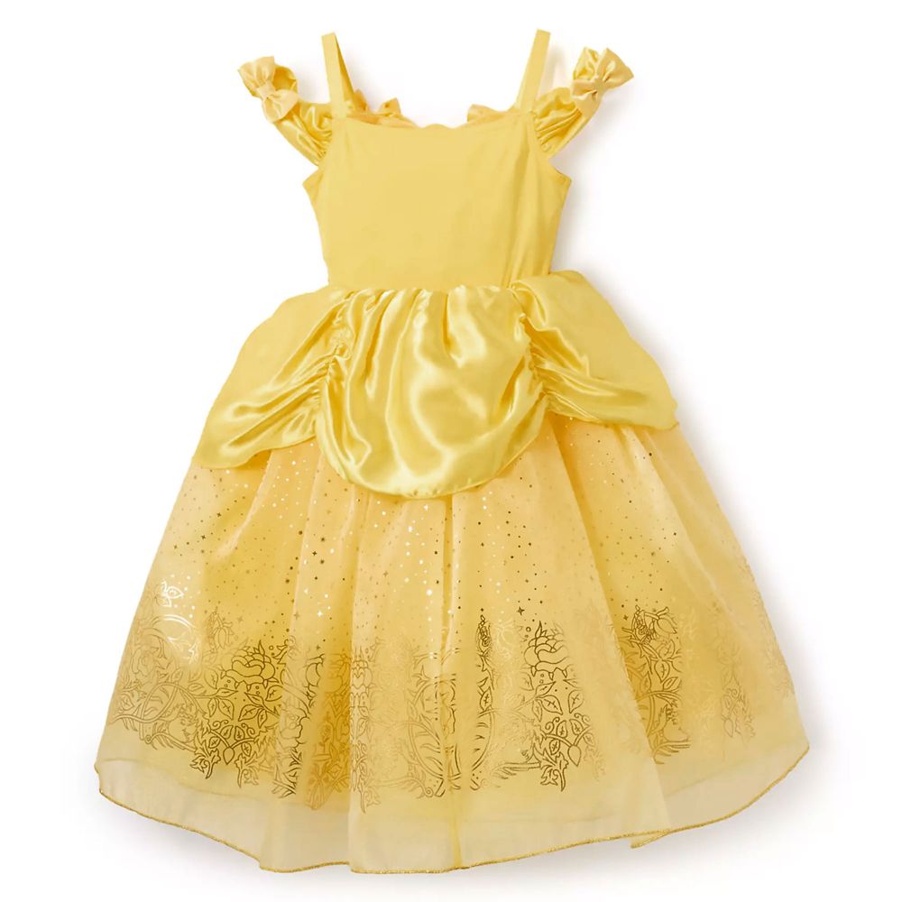 ベル キッズ用ドレス リボン イエロー 100 110 120 130