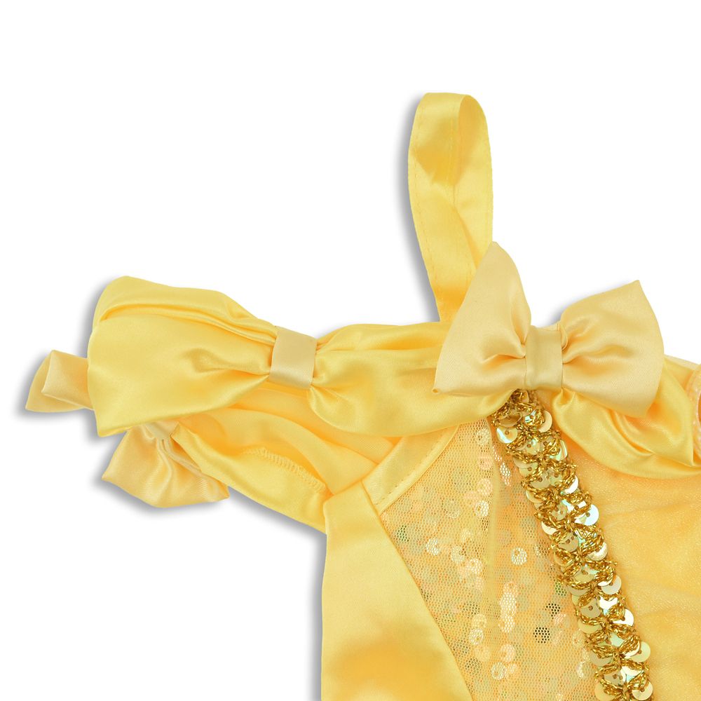 ベル キッズ用ドレス リボン イエロー 100 110 120 130