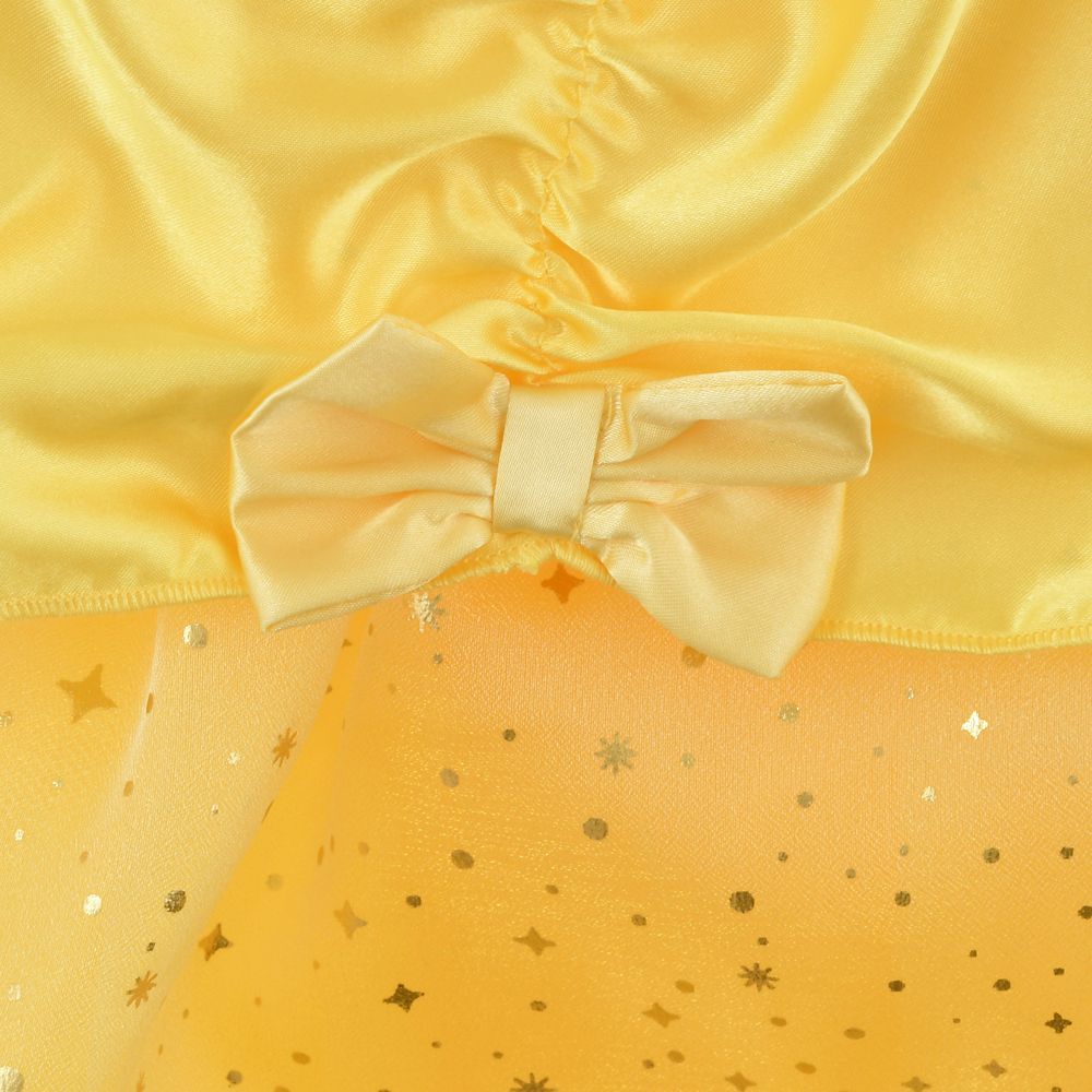 ベル キッズ用ドレス リボン イエロー 100 110 120 130