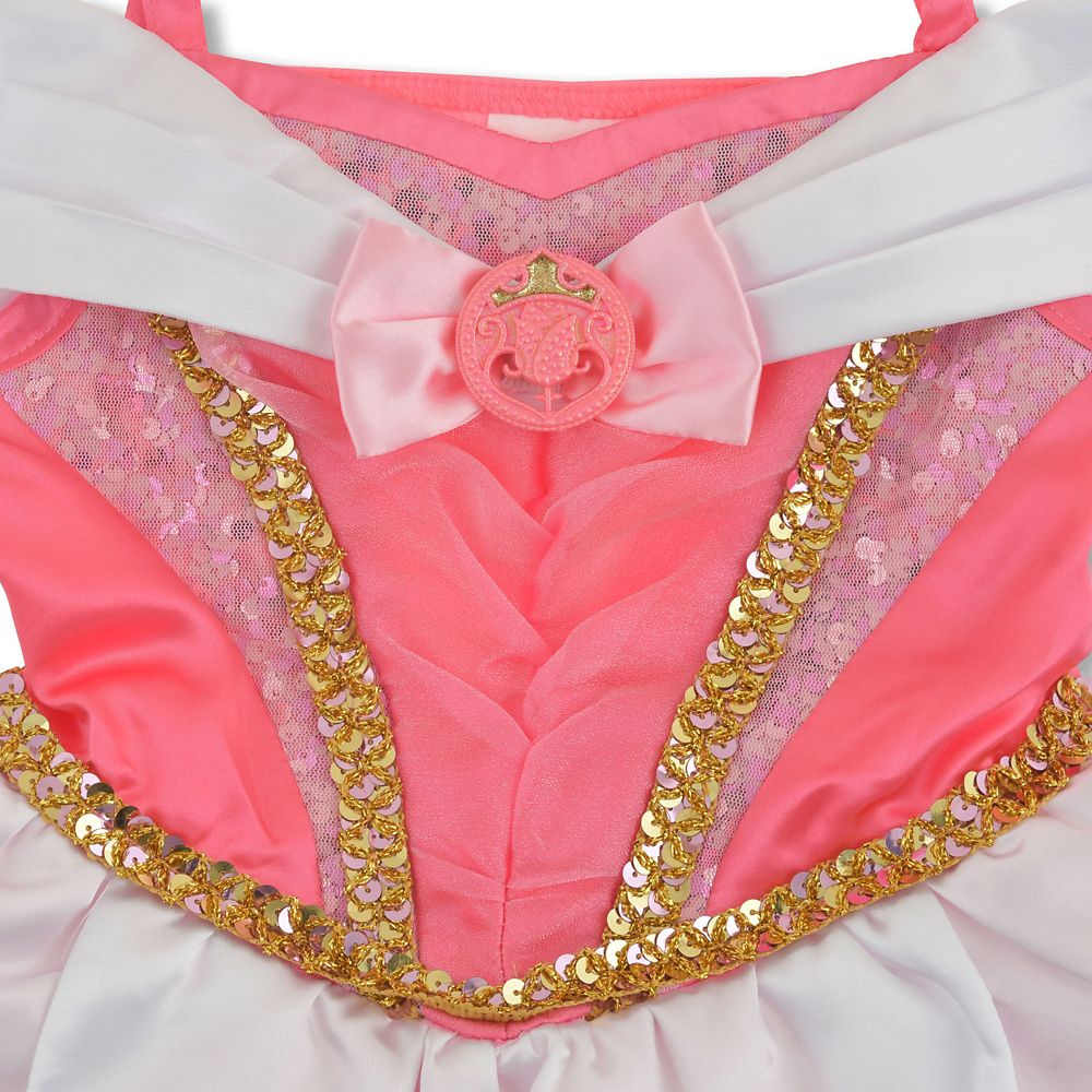 オーロラ姫 キッズ用ドレス リボン ピンク 110 120 130