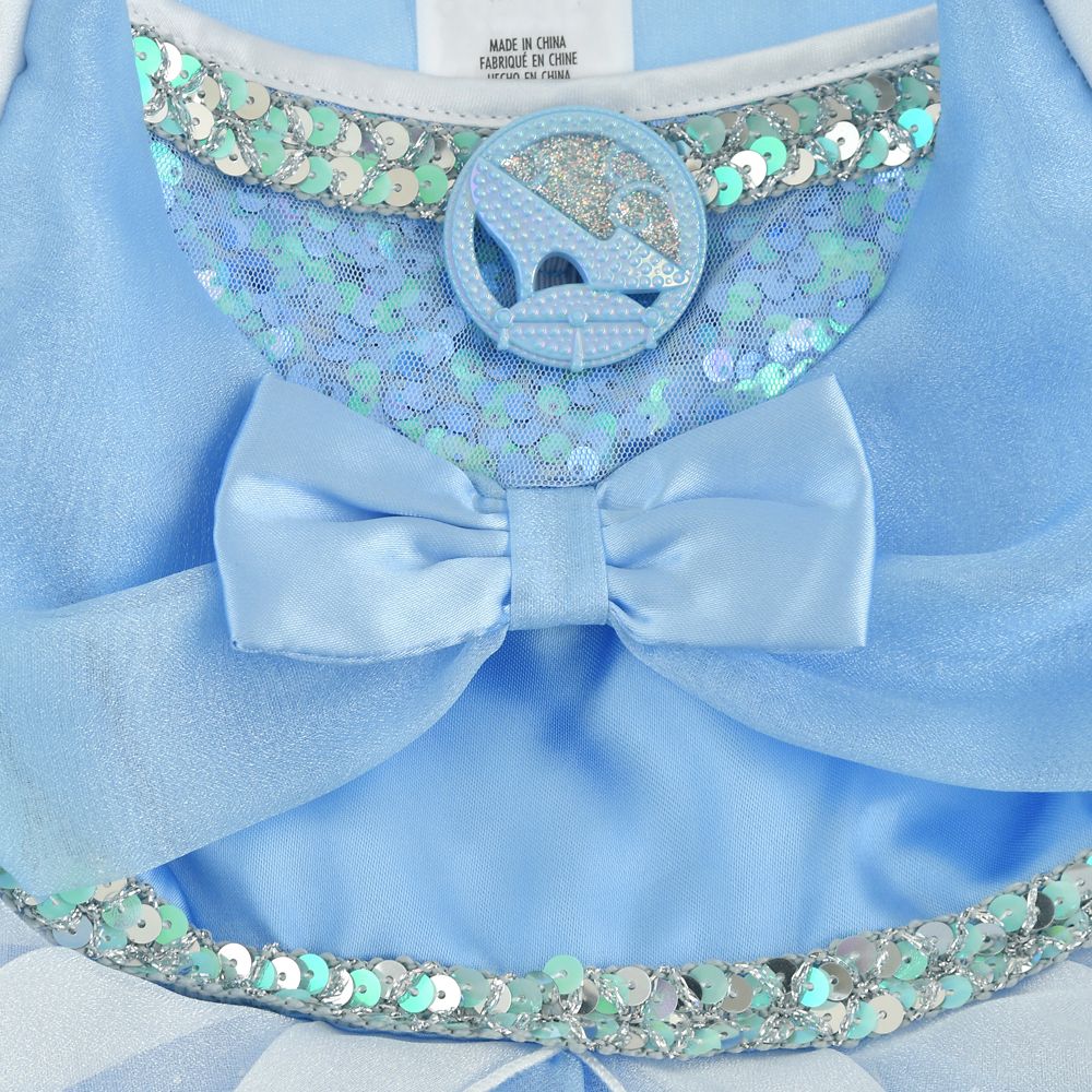 シンデレラ キッズ用ドレス リボン ブルー 100 110 120 130