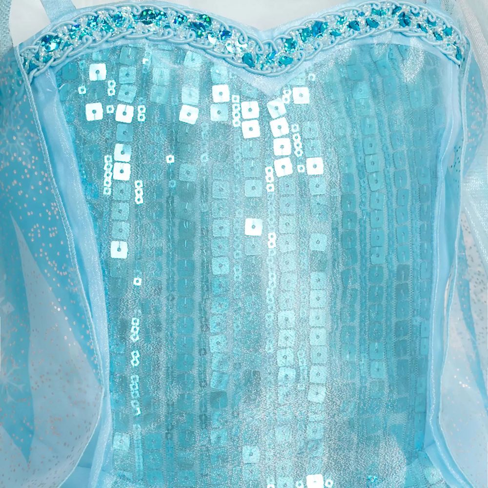 エルサ キッズ用ドレス アナと雪の女王 ブルー 100 110 120 130