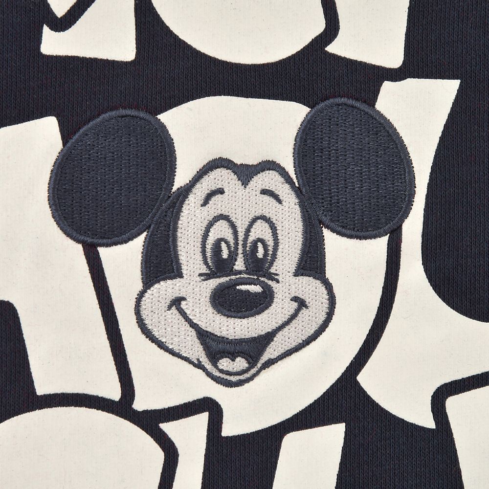 ミッキー 長袖トレーナー レッド L XL Mickey Mouse Club 70th
