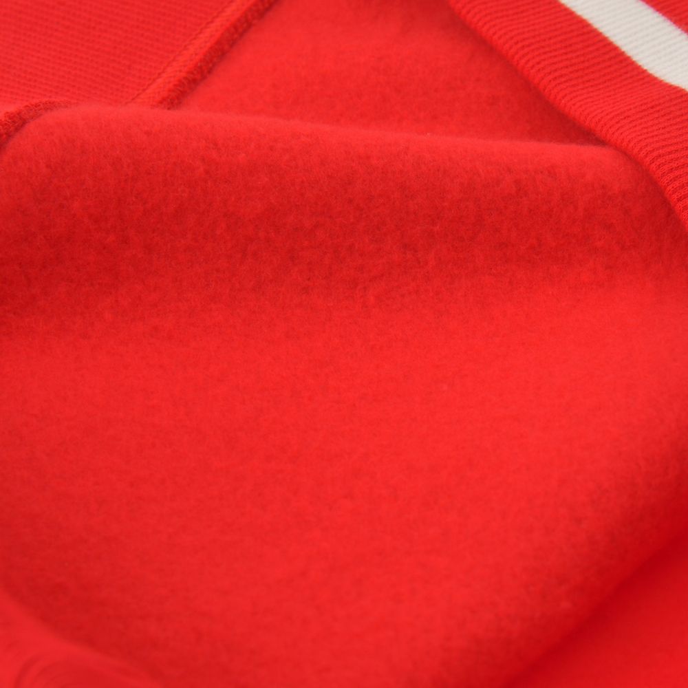 ミッキー 長袖トレーナー レッド L XL Mickey Mouse Club 70th