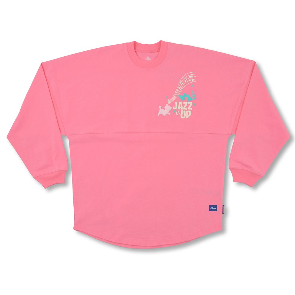 【Spirit Jersey】おしゃれキャット 長袖Tシャツ Jazz it Up ピンク