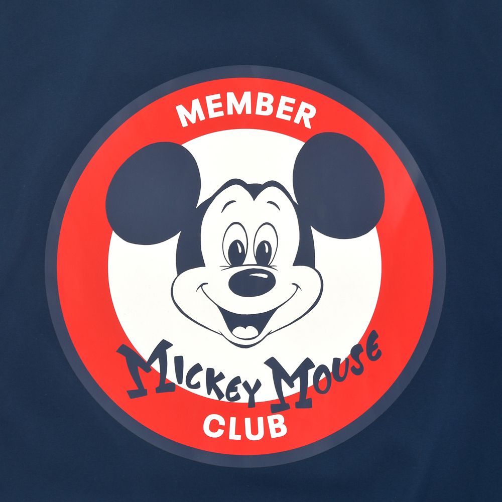 ミッキー ブルゾン ブルー M L XL Mickey Mouse Club 70th