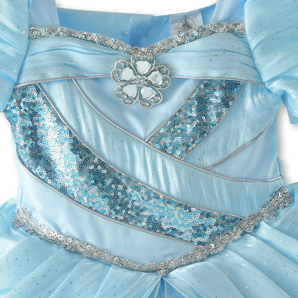 シンデレラ キッズ用ドレス デラックス ブルー 110 120