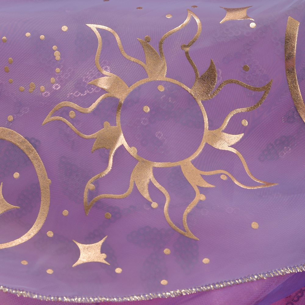 ラプンツェル キッズ用ドレス パープル デラックス 110 120