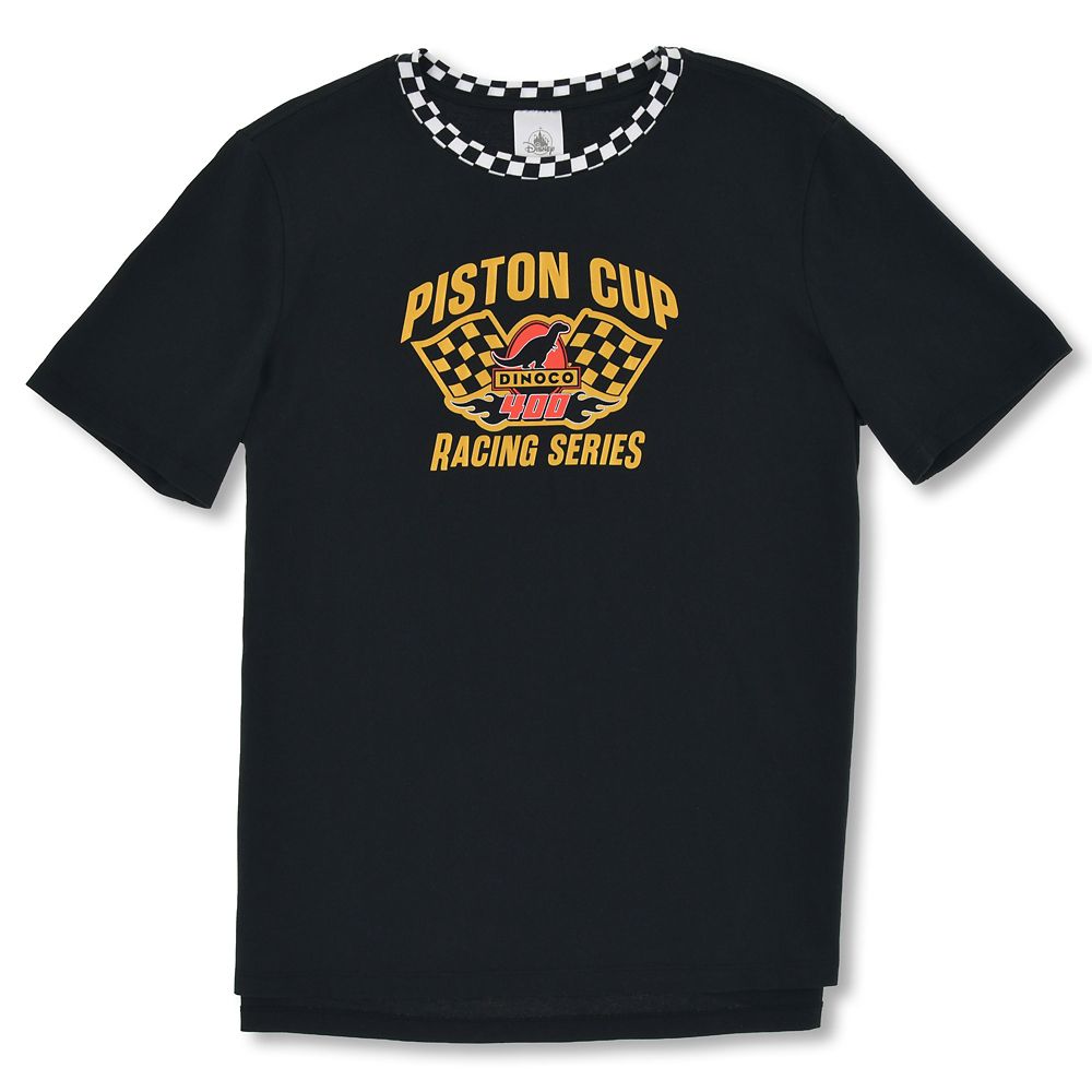 カーズ 半袖Tシャツ Dinoco 400 Piston Cup Racing Series Cars 20th