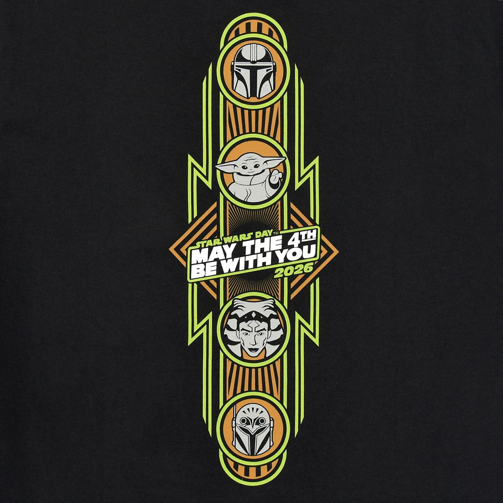 スター・ウォーズ 半袖Tシャツ ブラック L XL May the 4th 2026