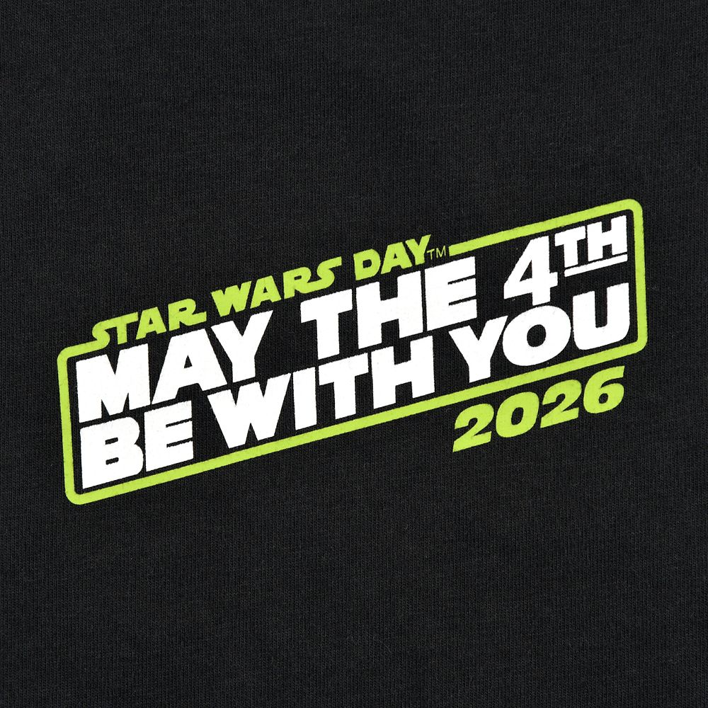 スター・ウォーズ 半袖Tシャツ ブラック L XL May the 4th 2026