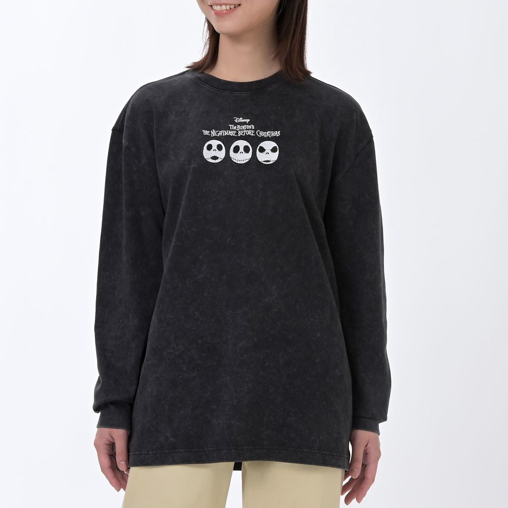 ジャック・スケリントン 長袖Tシャツ Tim Burton's The Nightmare before Christmas 2026