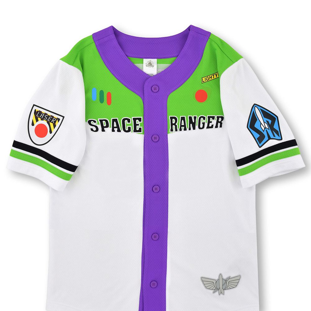 バズ・ライトイヤー 半袖シャツ ベースボールシャツ L XL