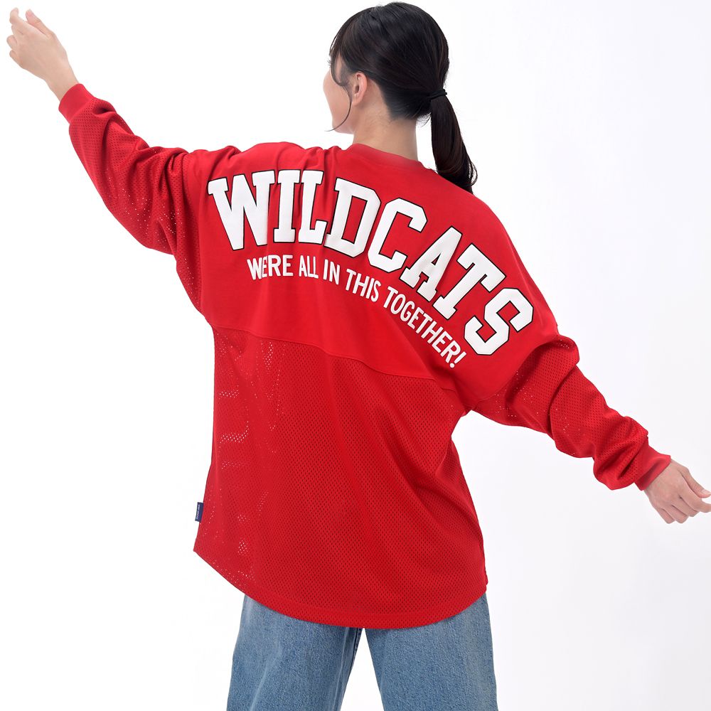 【Spirit Jersey】ハイスクール・ミュージカル 長袖Tシャツ ワイルドキャッツ