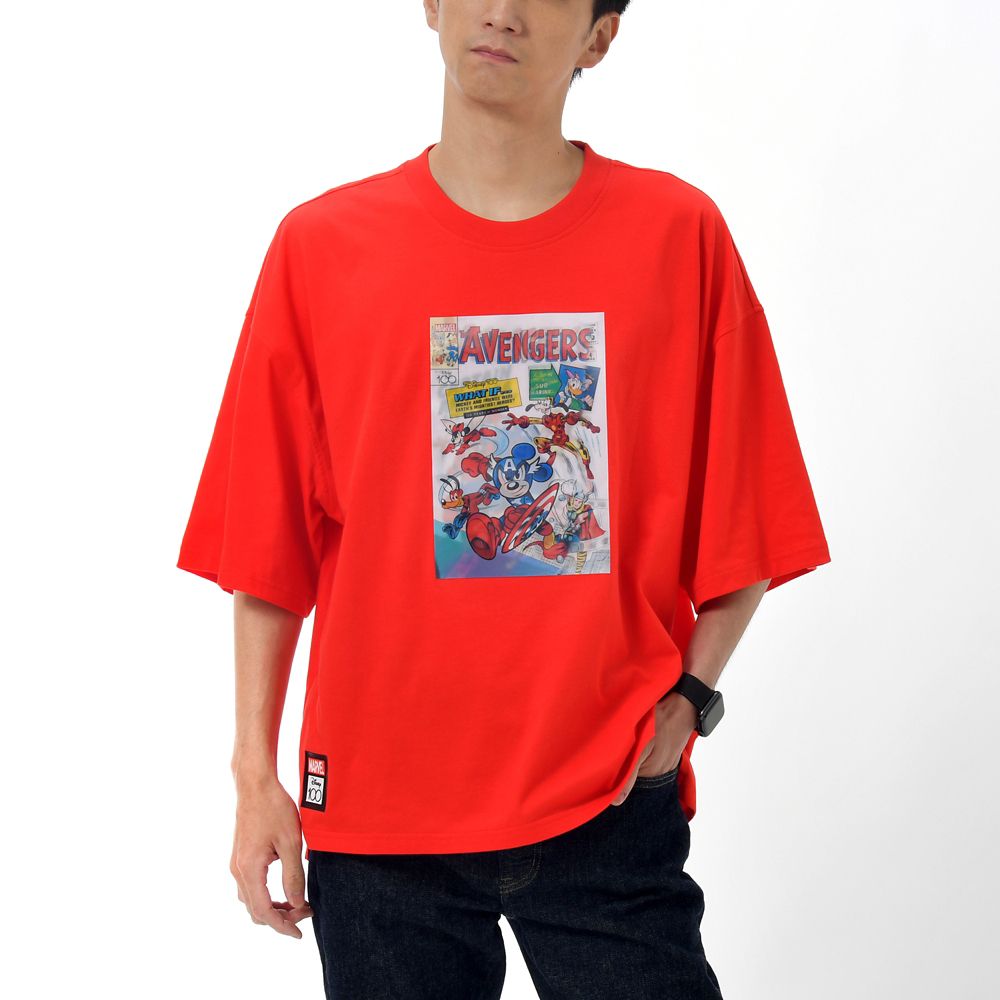 マーベル アベンジャーズ、ミッキー＆フレンズ 半袖Tシャツ The