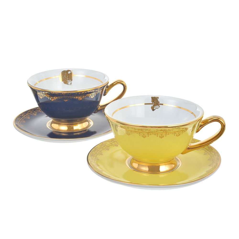 公式 ショップディズニー ハピリク希望グッズ ベル 野獣 ティーカップ ペア Beauty And The Beast 30years