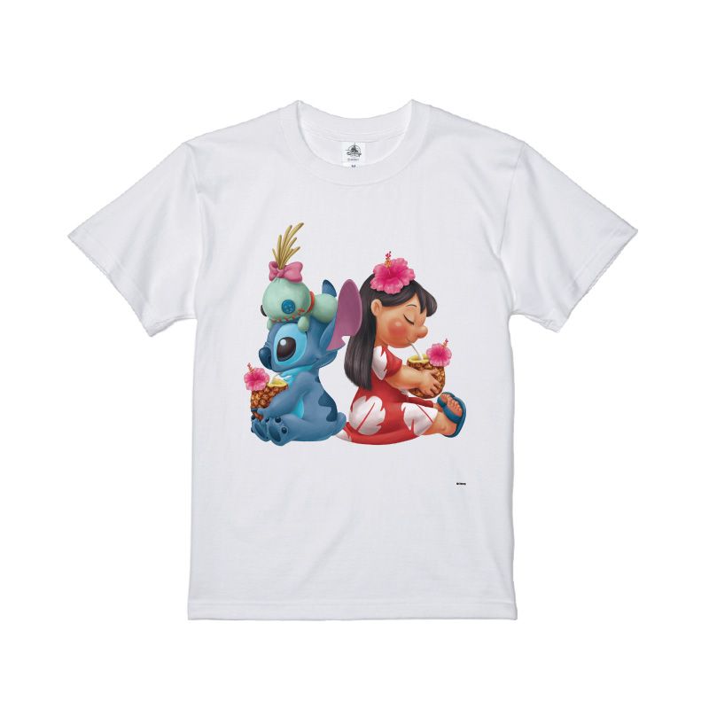 公式 ショップディズニー D Made Tシャツ リロ スティッチ スクランプ