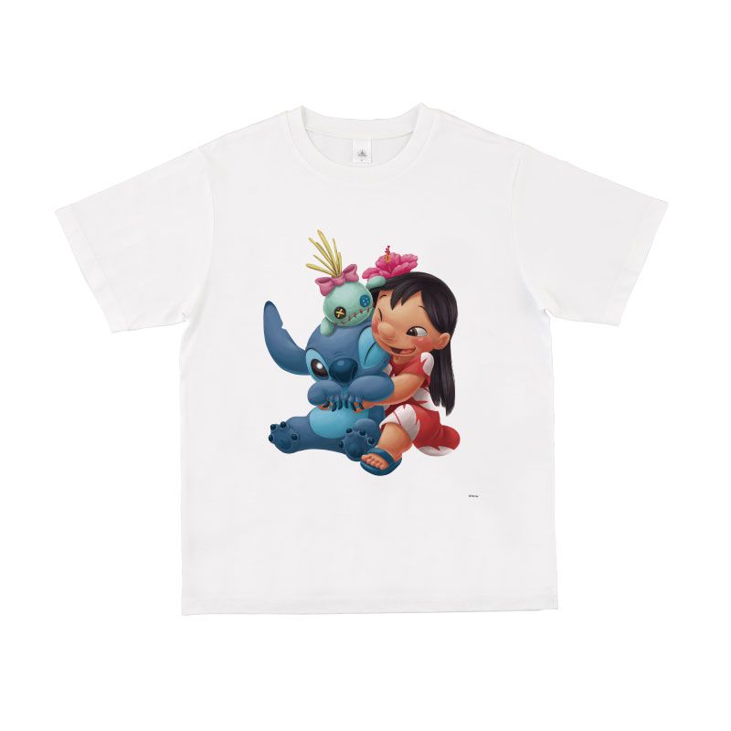 公式 ショップディズニー D Made Tシャツ リロ スティッチ スクランプ