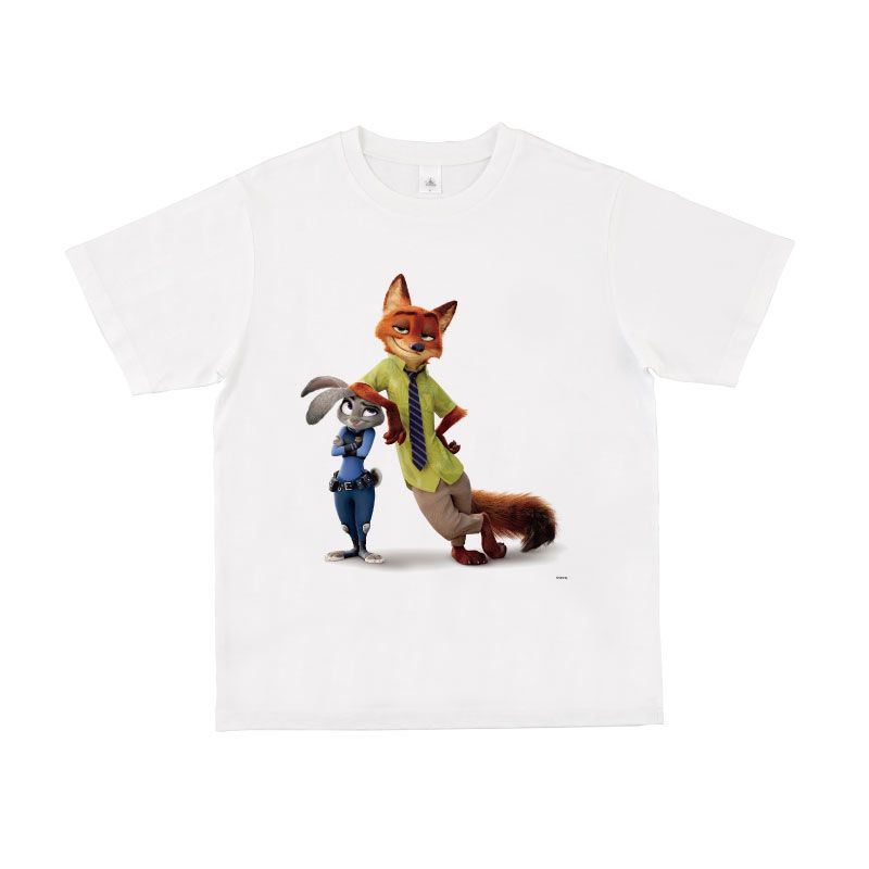 公式 ショップディズニー D Made Tシャツ ズートピア ジュディ ホップス ニック ワイルド