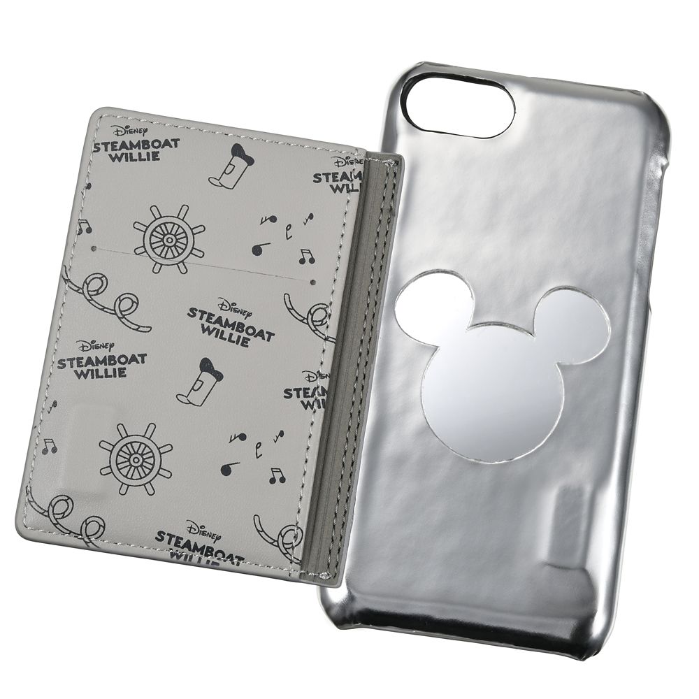 公式 ショップディズニー Accommode ミッキー Iphone 6 6s 7 8用スマホケース カバー パテント Steamboat Willie