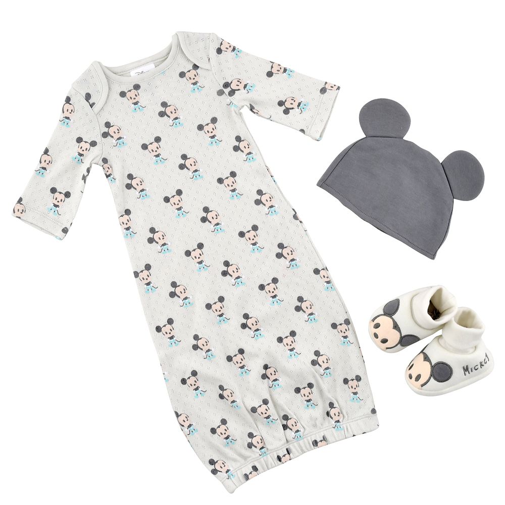 公式 ショップディズニー ミッキー Newborn Baby Gift 3点セット Disney Baby