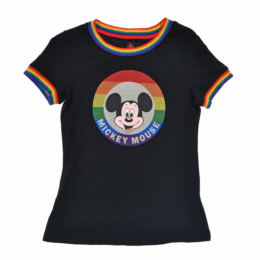 公式 ショップディズニー ミッキー 半袖tシャツ ブラック The Walt Disney Company S Pride Collection