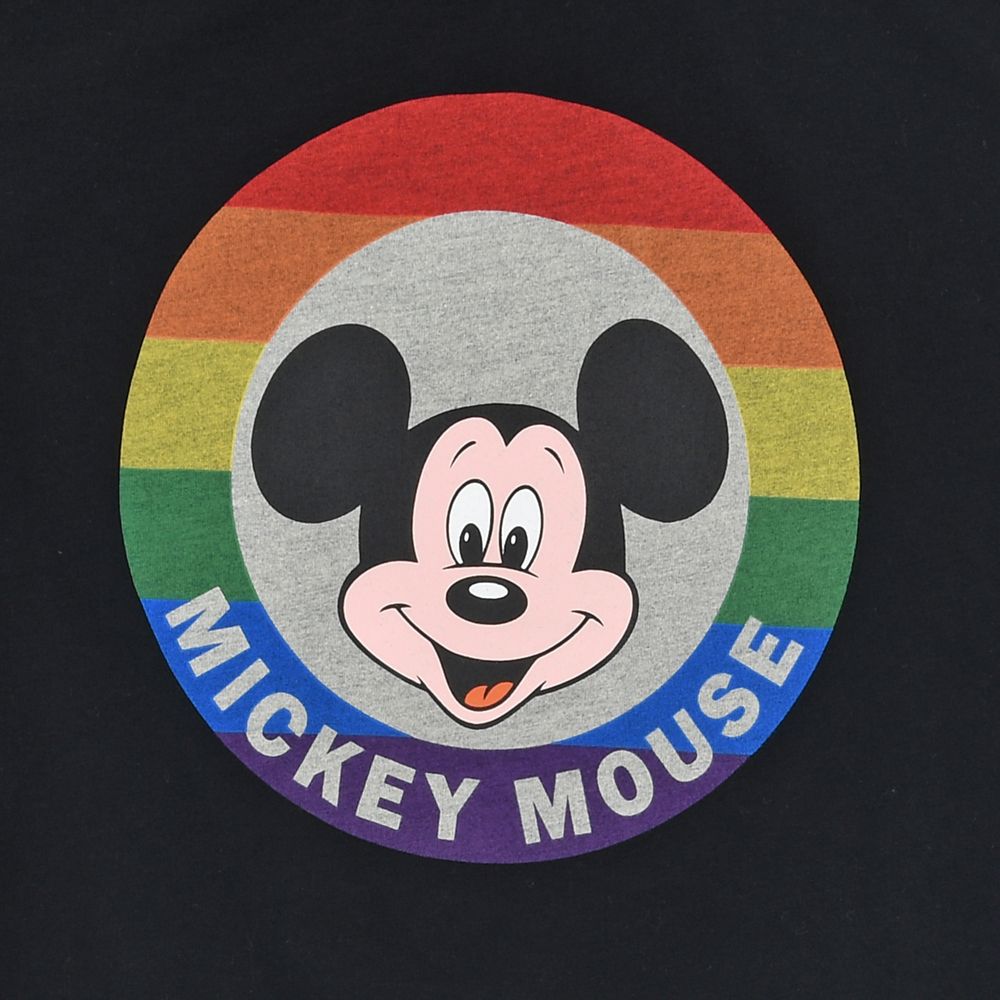 公式 ショップディズニー ミッキー 半袖tシャツ ブラック The Walt Disney Company S Pride Collection