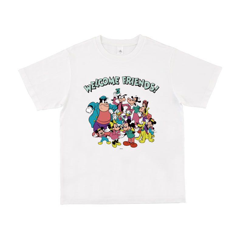 割引購入 新品 ディズニー ミッキー フレンズ 半袖 Tシャツ トップス