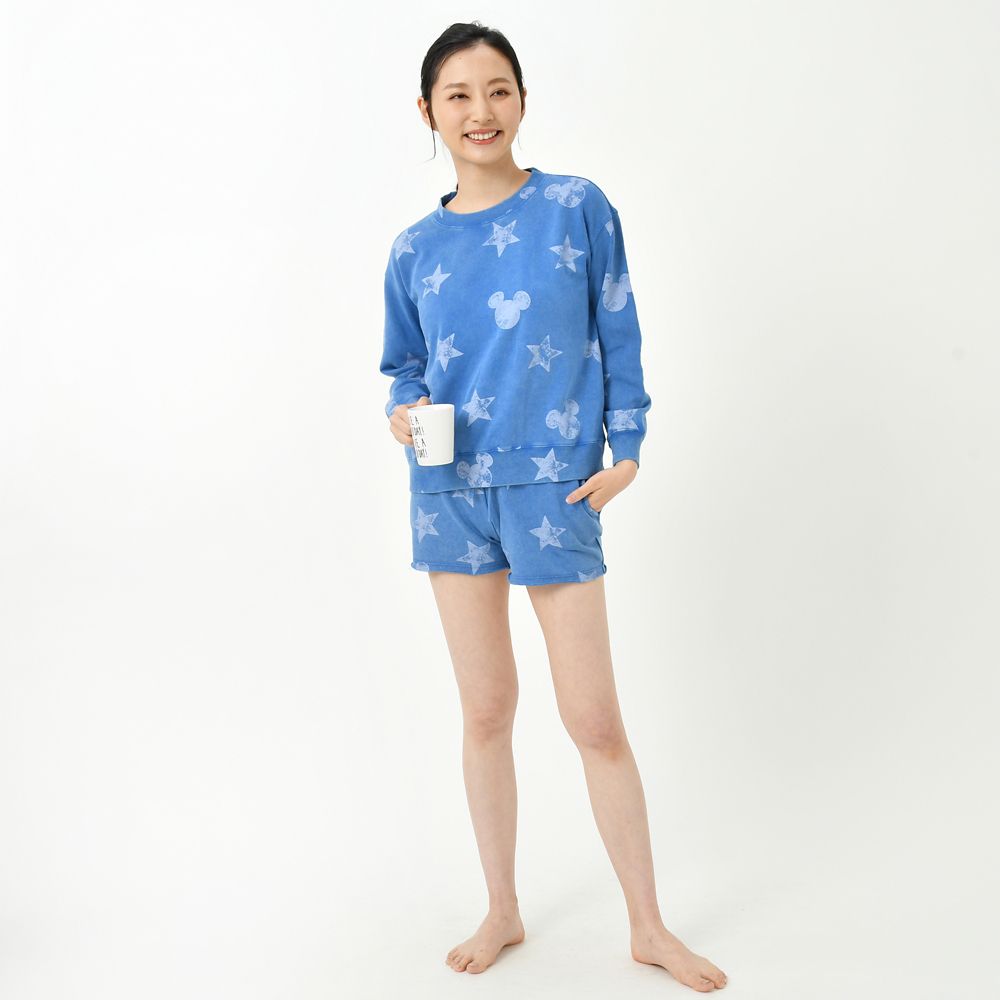 公式 ショップディズニー ミッキー トレーナー アイコン スター