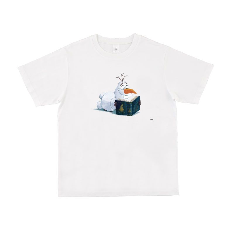 新品 140 130cm Frozen あこがれの夏 かわいいイラスト アナと雪の女王 アナ雪 オラフ ディズニー 半袖tシャツ 夏物 女の子 男の子 紺 安い購入 アナと雪の女王