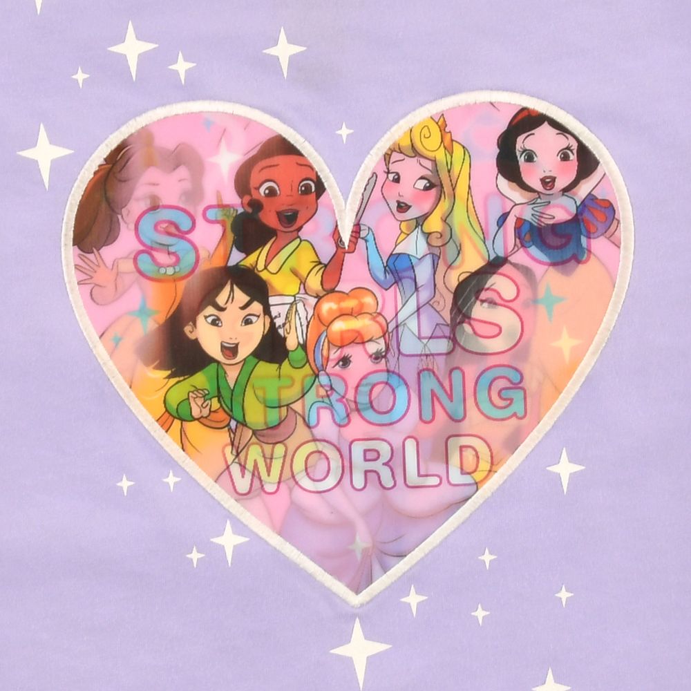 公式 ショップディズニー ディズニープリンセス キッズ用半袖tシャツ Strong Girls