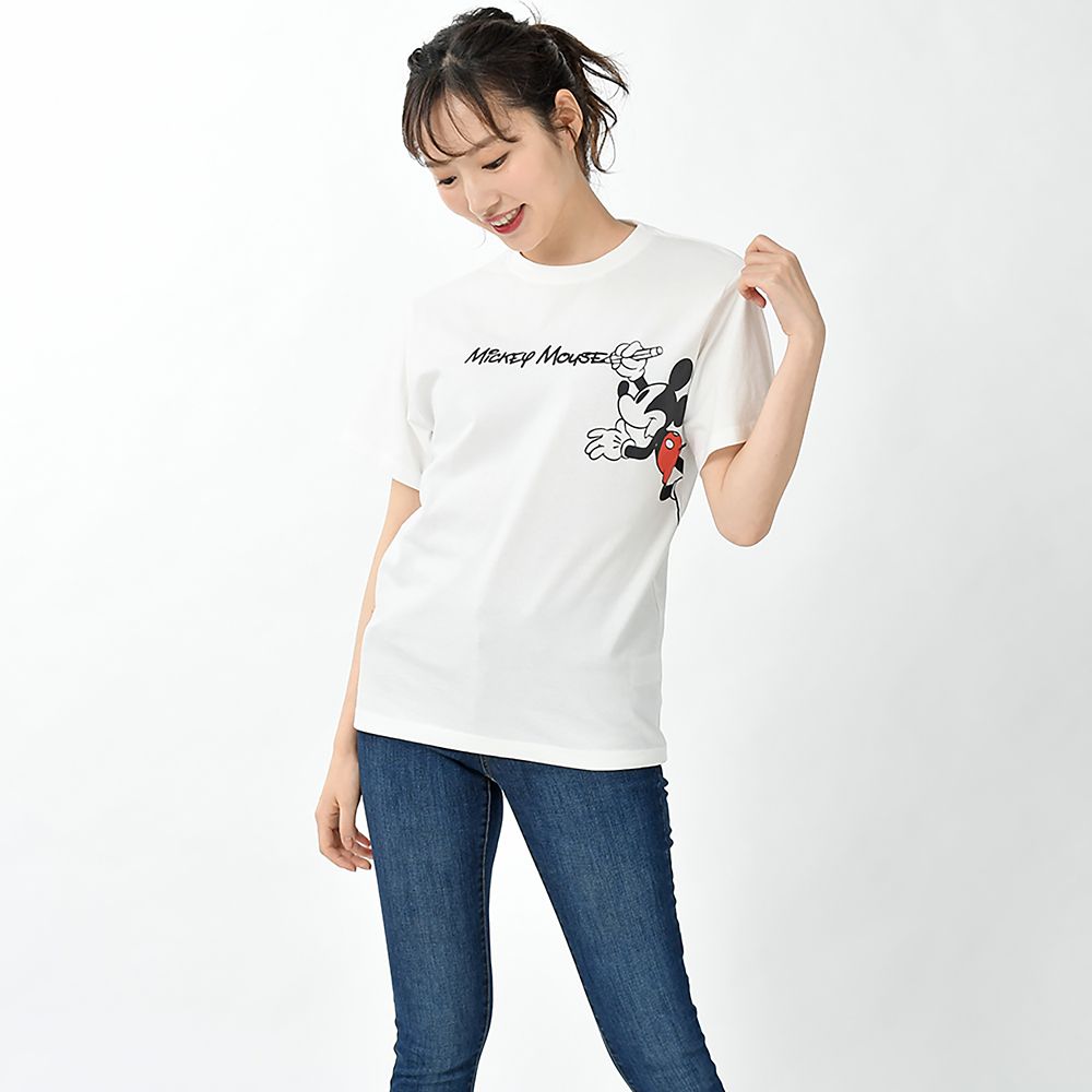 公式 ショップディズニー ミッキー 半袖tシャツ サイン